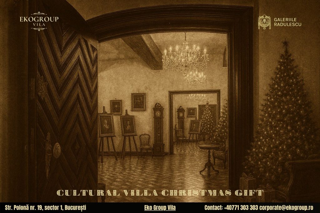 Cadou de Crăciun inedit pentru pasionații de cultură: acces la expoziția „Crăciunul anilor ’30” de la Eko Group Vila