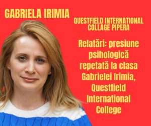 Gabriela Irimia, acuzată de bullying psihologic: un nou caz ridică semne de întrebare